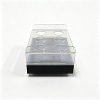 Support à Boissons LED Premium en Acrylique avec Base Lumineuse – Organisateur Moderne de Verres à Shot Éclairé pour Bars et Hôtels