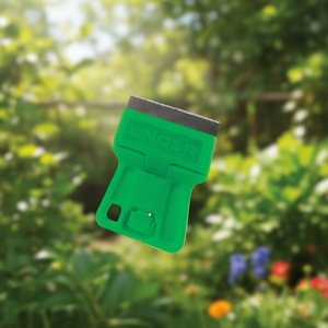 Mini raschietto da 4 cm con lama in plastica verde per strumenti di pulizia Unger - Product Image 3