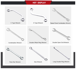 Clé à molette en acier inoxydable miroir polonais 6mm-32mm métrique bricolage - Product Image 3