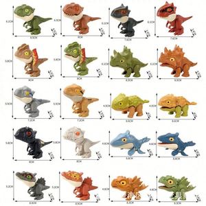 Nouveaux dinosaures en plastique qui mordent les doigts, articulations mobiles, modèles de dinosaures amusants, créatifs, farceurs, jouets éducatifs pour enfants - Product Image 6
