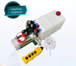 יחידת חפיסת חשמל הידראולית קטנה 1.6kw 2.2kw 12v 24v 48v 72v עם שלט רחוק נעשה אלומיניום עבור משאית - Product Image 5