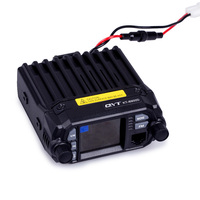 Radio mobile QYT KT-8900D 25W Mini VHF UHF double bande avec écran couleur, émetteur-récepteur quadri-affichage pour radioamateur