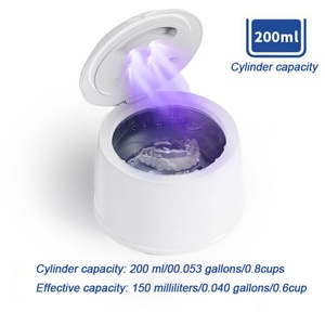 Nouveau produit : Machine de nettoyage ultrasonique portable UV ultraviolet 200 ml pour prothèses dentaires, appareils orthodontiques et bijoux - Product Image 6