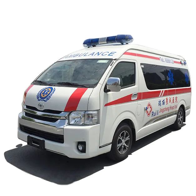 Verwendet 4*2 billigste Ford Krankenwagen Trage LED Sirene Diesel 5 6 7 Personen neuesten Transfer Krankenwagen Auto Lieferant