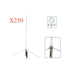 เสาอากาศ 136-174MHz หรือ 400-470MHz เสาอากาศสถานีฐาน 2500 มม. เสาอากาศสื่อสารภายนอกอาคารแบบรอบทิศทาง - Product Image 3