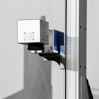 Nouvelle machine de marquage laser à fibre métallique 20W/30W/50W, compatible DXF/AI/DST, type portique refroidi par air