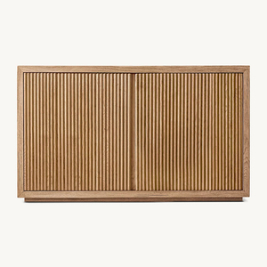 <span class=keywords><strong>Console</strong></span> de style nordique en chêne, <span class=keywords><strong>meuble</strong></span> de rangement moderne de luxe pour le salon - Product Image 3