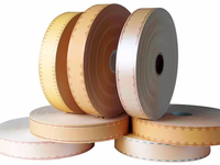 Bobine de papier à filtre résistant à l'eau pour cigarettes, avec base en liège, perforation laser et estampage à chaud