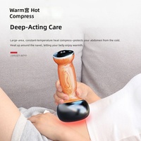 Appareil de Moxibustion Chaude Rechargeable en Pierre Bian, Instrument Gua Sha de Troisième Génération, Outil de Massage par Grattage et Compresse Chaude pour Usage Domestique