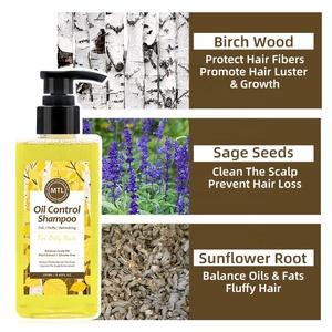<span class=keywords><strong>Shampoo</strong></span> all'olio di betulla all'ingrosso 250ml con estratti vegetali per il controllo del sebo, equilibrio del cuoio capelluto, volumizzante, senza silicone, private label - Product Image 1