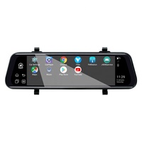 ADAS et BSD de vision nocturne 1080 + 1080P les plus vendus avec miroir de commande vocale 4G DashCam