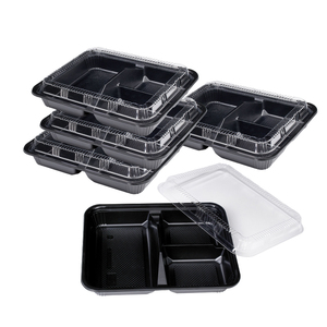 Sushi takeaway box Disposable Square Shape Sushi Containers With Lids Take Out Sushi Tray Containers