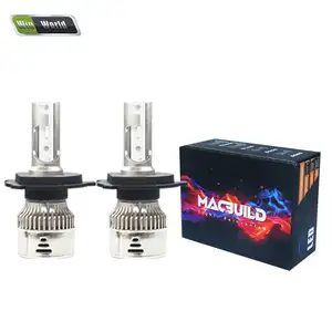 Win World 5x7 phare LED H11 H1 H7 ampoule de phare LED 12V H15 Luces Focos Kit 9005 H4 lumières LED