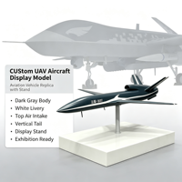 Modèle d'avion UAV personnalisé avec support
