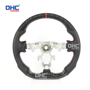 USA Warehouse Hydro-Dip Volant en fibre de carbone pour <span class=keywords><strong>Nissan</strong></span> <span class=keywords><strong>370z</strong></span> Z34 2009-2020 Affordable Glossy Carbon Look - Product Image 4