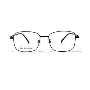 Montures de lunettes Danyang rectangulaires, monture intégrale en métal durable, unisexe, 2058, verres en plastique, tendance, pour verres correcteurs - Product Image 2