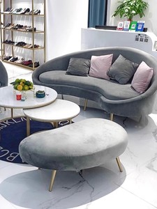 Canapé de luxe pour petit salon familial, salon de beauté, zone de réception, design en arc haut de gamme pour utilisation en <span class=keywords><strong>location</strong></span> - Product Image 5