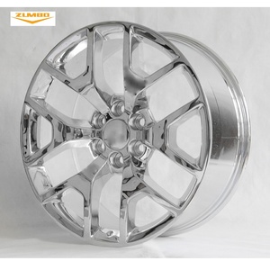 GM11 Nouveau design réplique roues en aluminium chromé roues pour pcd6 * 139.7 bonne qualité pour GMC roues rimes - Product Image 2