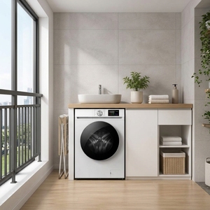 Nouvelle machine à laver électrique à tambour à inversion intégrée, écran couleur intelligent, 7 kg, entièrement automatique, économe en énergie, pour la maison et l'hôtel - Product Image 6