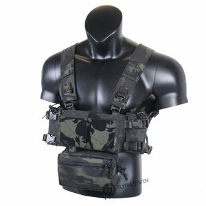 남성용 전술 기어 가슴 장비 가방 전술 조끼 배낭 플레이트 캐리어 Chaleco Tactico 위장 모스 카모 - Product Image 6
