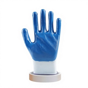 <span class=keywords><strong>Guantes</strong></span> de Protección Laboral de Nitrilo, Transpirables, Sin Látex, Antideslizantes, Resistentes al Desgaste, para Manipulación en Almacenes y Obras - Product Image 1