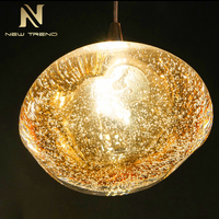 Lustre LED en cristal sur mesure pour décoration intérieure, idéal pour villa, hall d'hôtel, chevet ou escalier