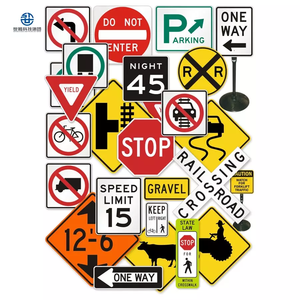 تصنيع مخصص عاكسة لافتات التحذير سلامة لوحة علامات المرور تحذير العربية علامات السلامة - Product Image 4