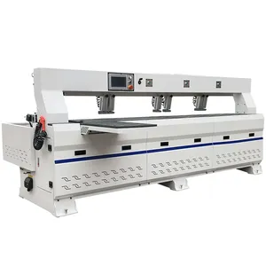 Kingiso KI-3000 Houtbewerking Enkele Oppervlak Horizontale Automatische Kabinet Cnc Kant Gat Boren Machine Voor Hout