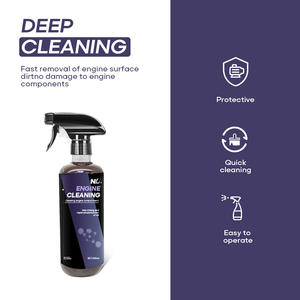 NIKELIANG 500ml Dégraissant moteur de voiture violet hautement efficace Nettoyant pH neutre Faible odeur Agent de nettoyage de surface Durée de conservation de 5 ans - Product Image 3