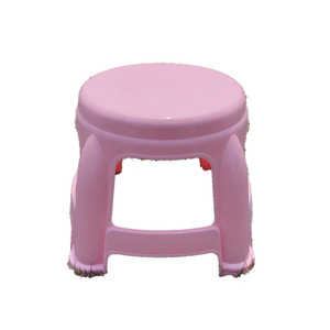 Children's Plastic <b>Stool</b> Round Durable For Kids Outdoor Use Mixed Color - Product Image 5