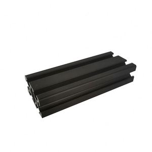 โปรไฟล์อะลูมิเนียมอัดขึ้นรูปซีรีส์ 6000 สีดำแบบ T Slot CNC ปี 2040 พร้อมการชุบอโนไดซ์และกรรมวิธี T3-T8 สำหรับระบบอุตสาหกรรม - Product Image 4