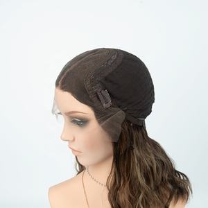 Pelucas al por mayor de cabello humano virgen europeo con base de seda, peluca judía transparente, longitud larga, tallas de gorra promedio pequeñas/grandes en stock - Product Image 3