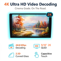 Autoradio GPS LODARK N6 9/10 pouces 2K avec écran QLED, Android 13, UIS7870SC 6nm Octa Core, 4G LTE