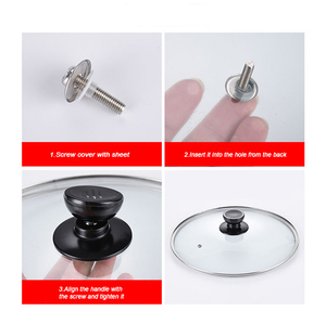 TIANXING, precio de fábrica, tapas de ollas de vidrio templado de varios tamaños con borde para utensilios de cocina, artículos esenciales de cocina - Product Image 6