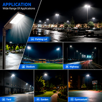 Lumière LED pour boîte à chaussures avec capteur photocellule réglable 300W-240W-180W pour l'éclairage des parcs et des parkings, 3CCT sélectionnables, éclairage extérieur DLC6.0