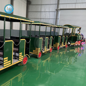 รถไฟสำหรับเด็กและผู้ใหญ่รถไฟนั่งบนรางชอปปิ้งในห้างสรรพสินค้ากลางแจ้ง - Product Image 4