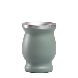 <span class=keywords><strong>Tasse</strong></span> Mate de 8 onces en acier inoxydable à <span class=keywords><strong>double</strong></span> <span class=keywords><strong>paroi</strong></span> de style argentin <span class=keywords><strong>original</strong></span> classique fête à boire 8oz <span class=keywords><strong>tasse</strong></span> Yerba Mate traditionnelle - Product Image 6