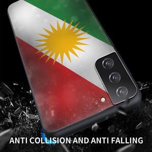Flag Kurdistan custodia per telefono per <span class=keywords><strong>Samsung</strong></span> <span class=keywords><strong>Galaxy</strong></span> S22 S21 Ultra S20 FE 5G S10 S9 Plus S10E S8 Note <span class=keywords><strong>20</strong></span> 10 Lite <span class=keywords><strong>Cover</strong></span> in Silicone nero - Product Image 3