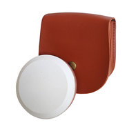 Pierre à aiguiser 180/320 grains avec sac portable, pierre à aiguiser ronde pour outils de couteaux aiguiseur de cuisine et de jardin