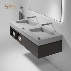 Латунный Смеситель для ванной комнаты A2032, настенный кран с керамическим картриджем для горячей и холодной воды, крепление на раковину