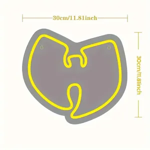 Tùy chỉnh Wu tang clan Neon dấu hiệu USB powered Led Neon ánh sáng cho bar bên-Tùy chỉnh âm nhạc phản ứng Neon dấu hiệu cho phòng ngủ & trang trí nhà - Product Image 2