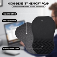 Ensemble de tapis de bureau pour clavier PORON New Star de couleur unie personnalisé tapis de souris de jeu repose-poignet tapis de souris personnalisé pour le bureau