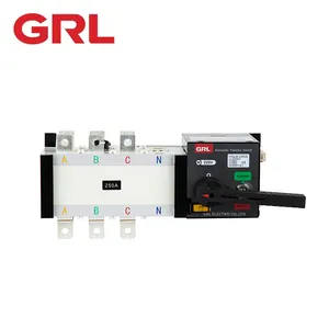 Ce 400Amp 630A interruptor de transferência automática 3fase interruptor de transferência manual para gerador