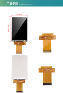 3.5 אינץ tft lcd מסך lcd lcd מסך lcd עם spi 3-חוט יציאה סדרתי 8-bit קו 16-bit מקביל יציאת 16 סיביות 3.5 "lcd - Product Image 5