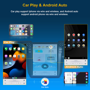 Autoradio Android vertical 12,1 pouces avec GPS pour Toyota Fortuner Hilux Revo 2004-2015, CarPlay sans fil, Android Auto - Product Image 4