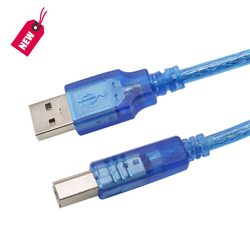 Hot Sale 1.5 M USB Printer Cable Compatible with HP, Cannon, Brother, Samsung, Dell, Piano