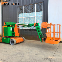 Plateforme de travail aérienne articulée télescopique hydraulique à batterie autopropulsée Anna CE ISO Mini