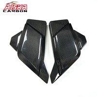 AISKA Couvercles latéraux en fibre de carbone, couvercles de batterie pour Harley Davidson Touring Road Glide 2024+, Street Glide 2024+