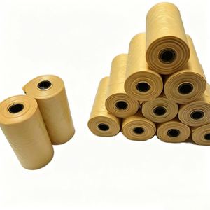 Sacs en plastique standard non parfumés de haute qualité en gros, distributeur de sacs à déjections canines, sacs à déjections pour animaux de compagnie avec logo personnalisé - Product Image 1