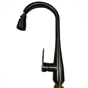 KAWAL Modern tek kolu çekin lavabo musluğu güzel pratik kuğu boyun tasarım mutfak soğuk sıcak tezgah musluk için